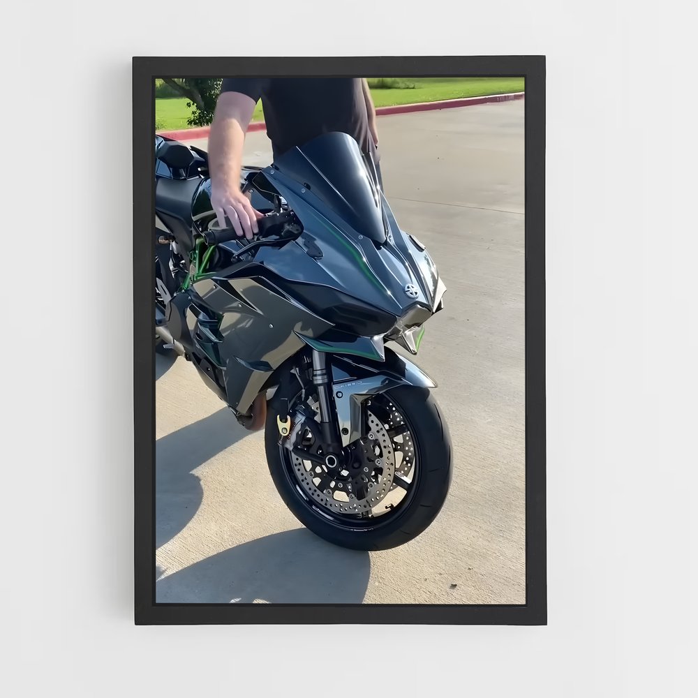 Poster Ninja h2 SX Vif et Futé (vue 2)